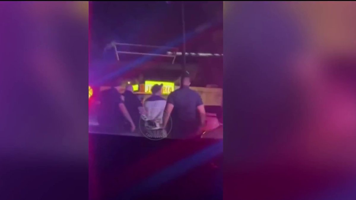 According to authorities, Rodriguez was one of the three masked men, two of whom were armed, seen on surveillance cameras entering the house and making contact...