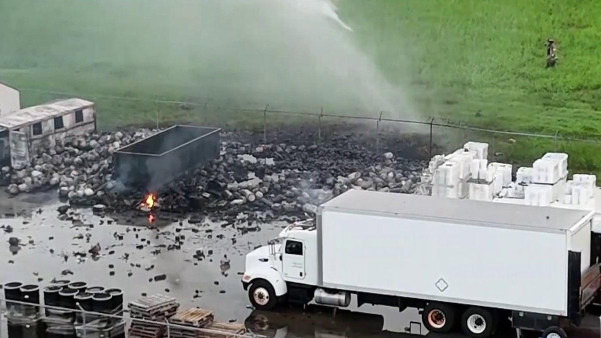 Crews fight fire at Broward County waste facility in Pompano Beach ...