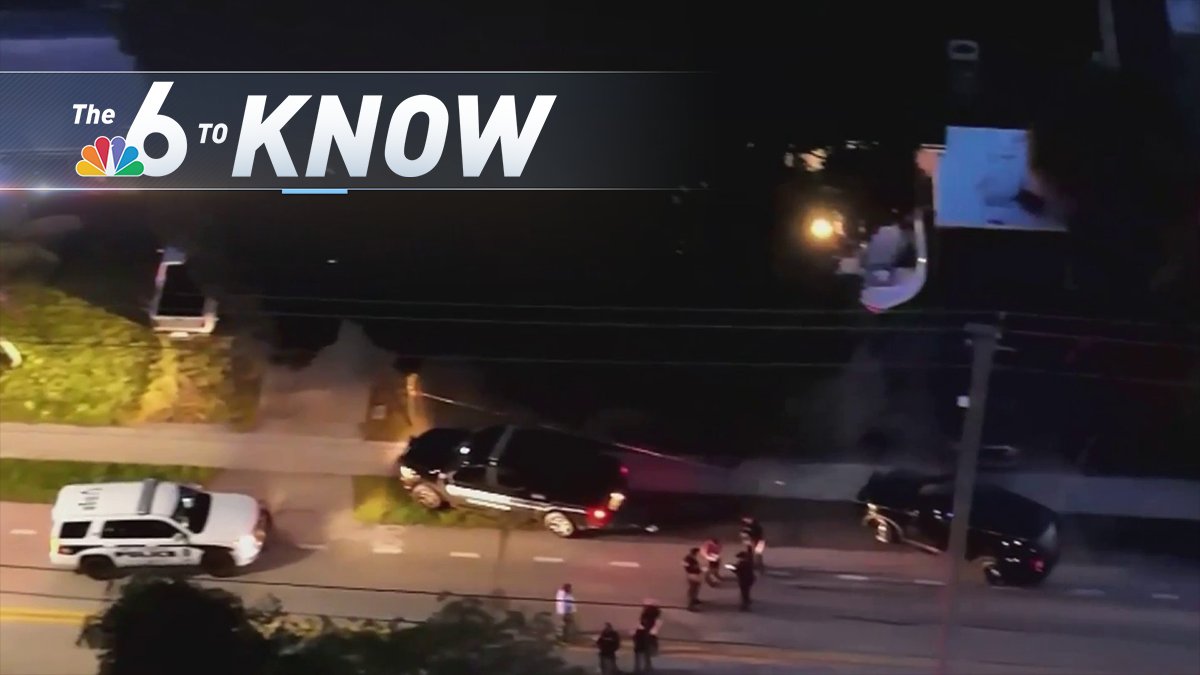 6 to know – Top stories of the day – NBC 6 South Florida