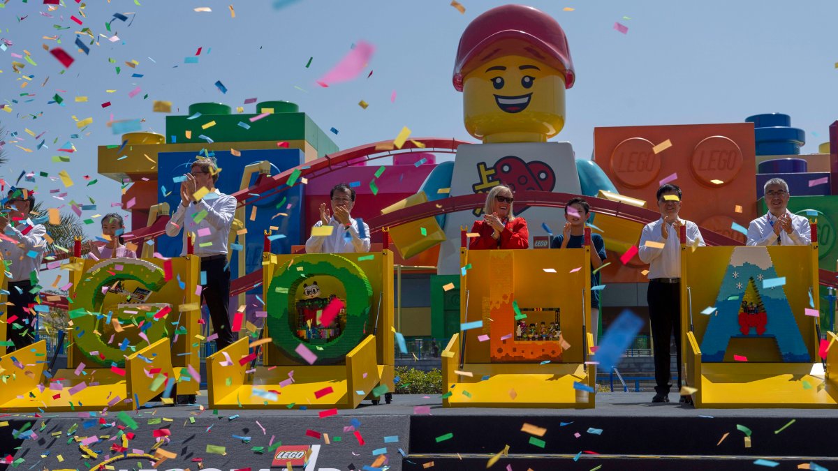 China's first Legoland opens to visitors in Shanghai China's first Legoland opens to visitors in Shanghai
