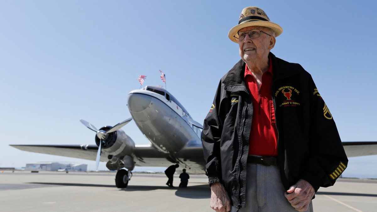 D-Day veteran and TikTok star ‘Papa Jake' Larson dies at 102