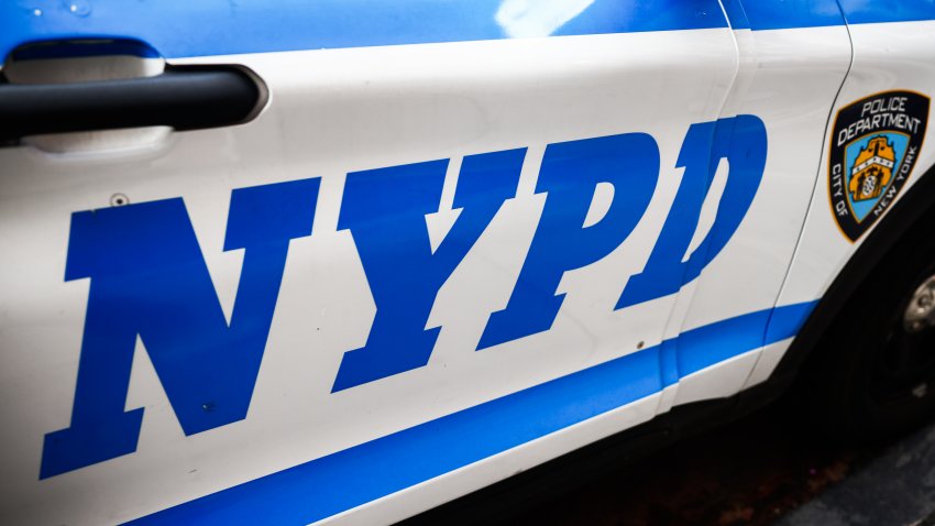 NYPD car in New York