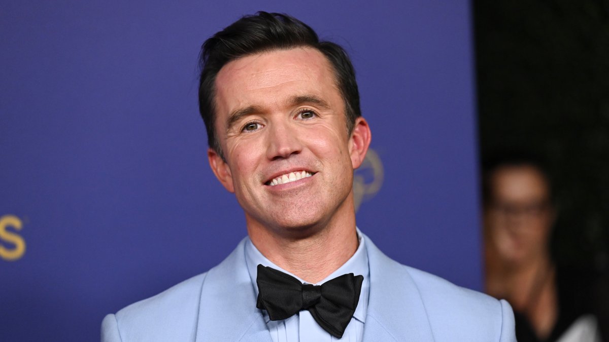 Rob McElhenney defends name change in cheeky video: 'Times have changed' Rob McElhenney defends name change in cheeky video: 'Times have changed'