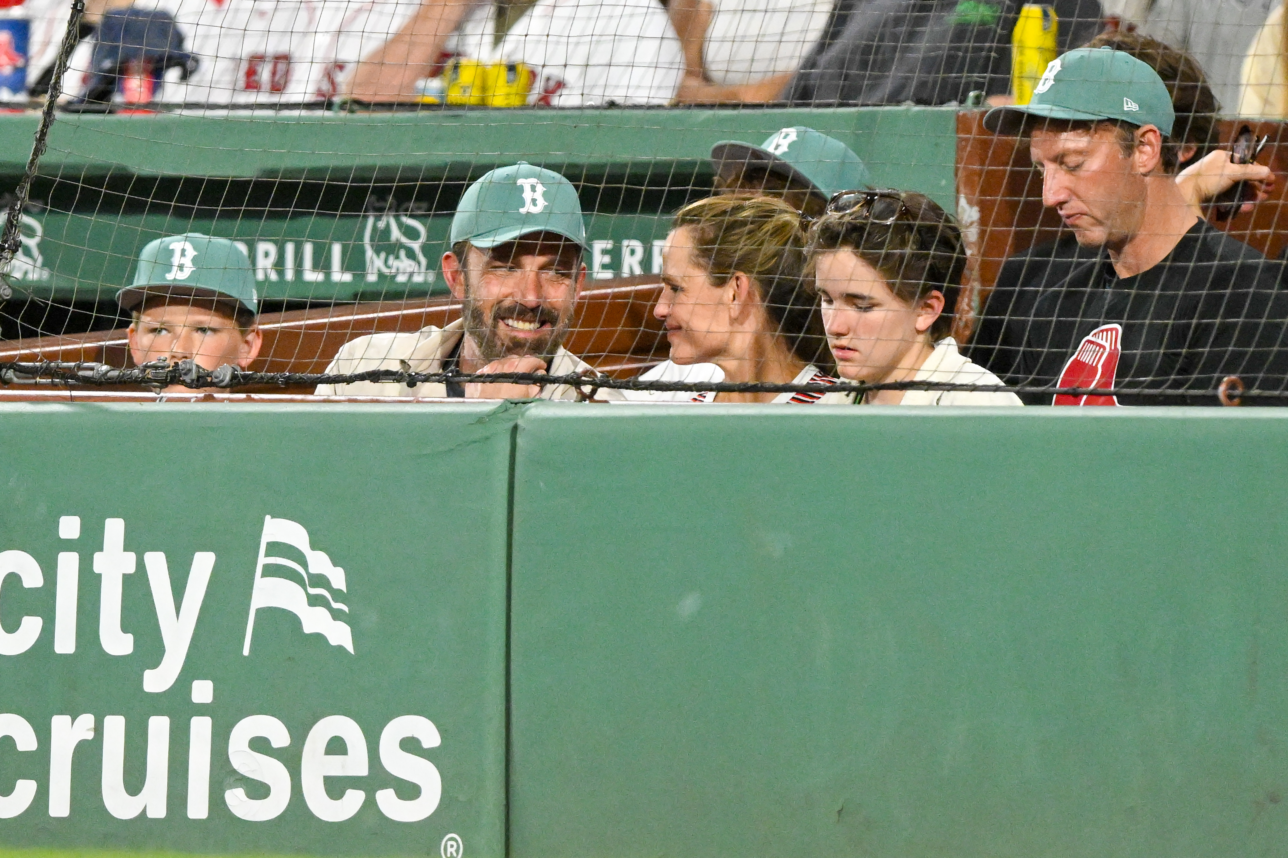 Ben Affleck and Jennifer Garner enjoy rare family outing at Red Sox game