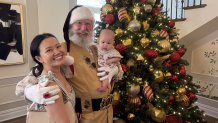 Santa at the Plaza Hotel