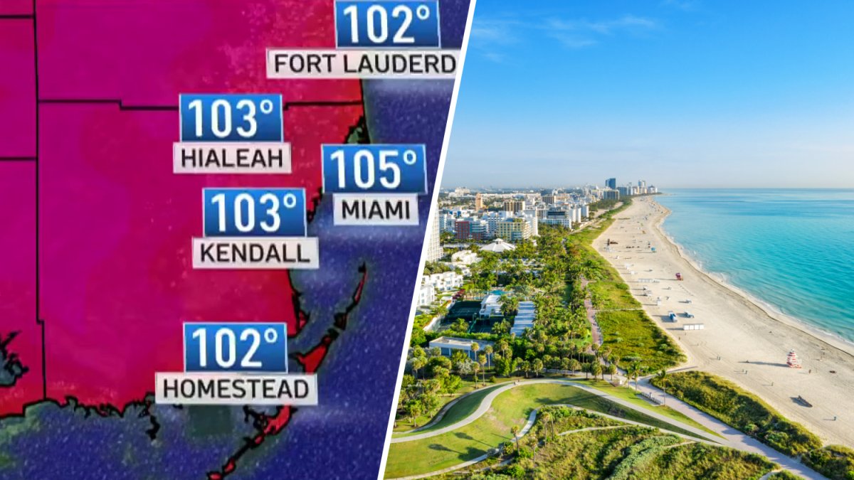 Sunny and hot conditions are expected on Friday with highs in the low-90s and feels-like numbers at 105 degrees and above.