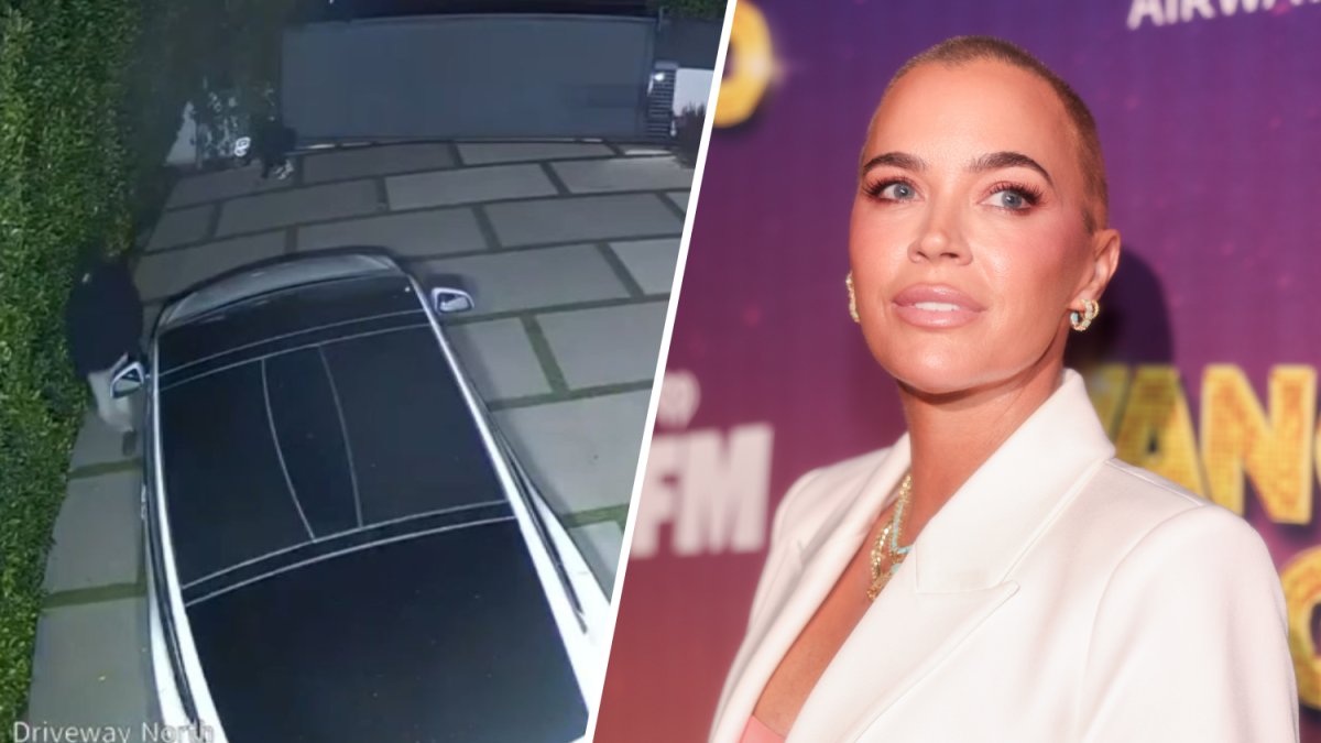 Video shows intruders hop gate at home of 'Real Housewives' star Teddi Mellencamp