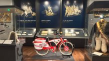 The Alamo has acquired a screen-used stunt bike from the 1985 film Pee-Wee's Big Adventure and will have it among it's personal collection of artifacts.