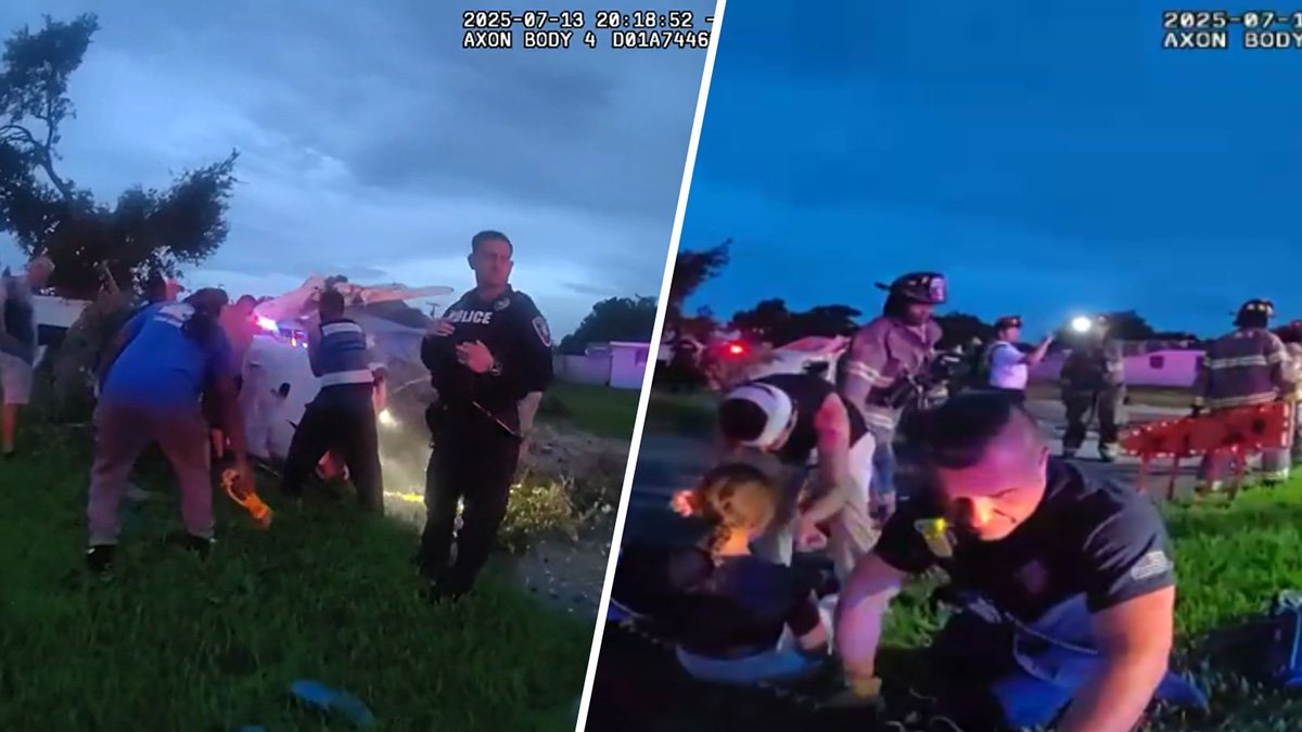 Video shows moments after plane crashed in Pembroke Pines neighborhood ...