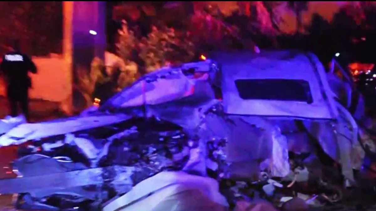 1 person killed in 3-car crash in North Miami Beach: Police – NBC 6 ...