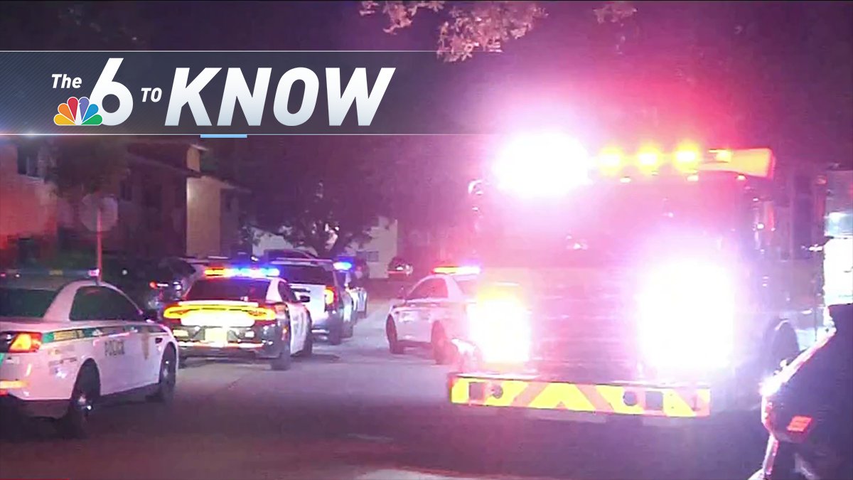 6 to know – Top stories of the day – NBC 6 South Florida