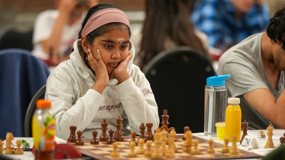 10-year-old prodigy makes history by becomes youngest female to defeat a chess grandmaster 10-year-old prodigy makes history by becomes youngest female to defeat a chess grandmaster