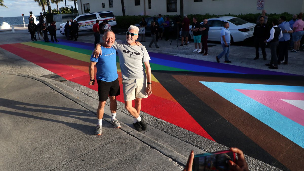 Florida orders Miami Beach, Fort Lauderdale to remove rainbow crosswalks