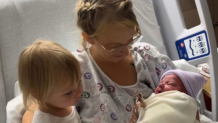 Jasmine, Caroline and Adaline Mix in the hospital together.