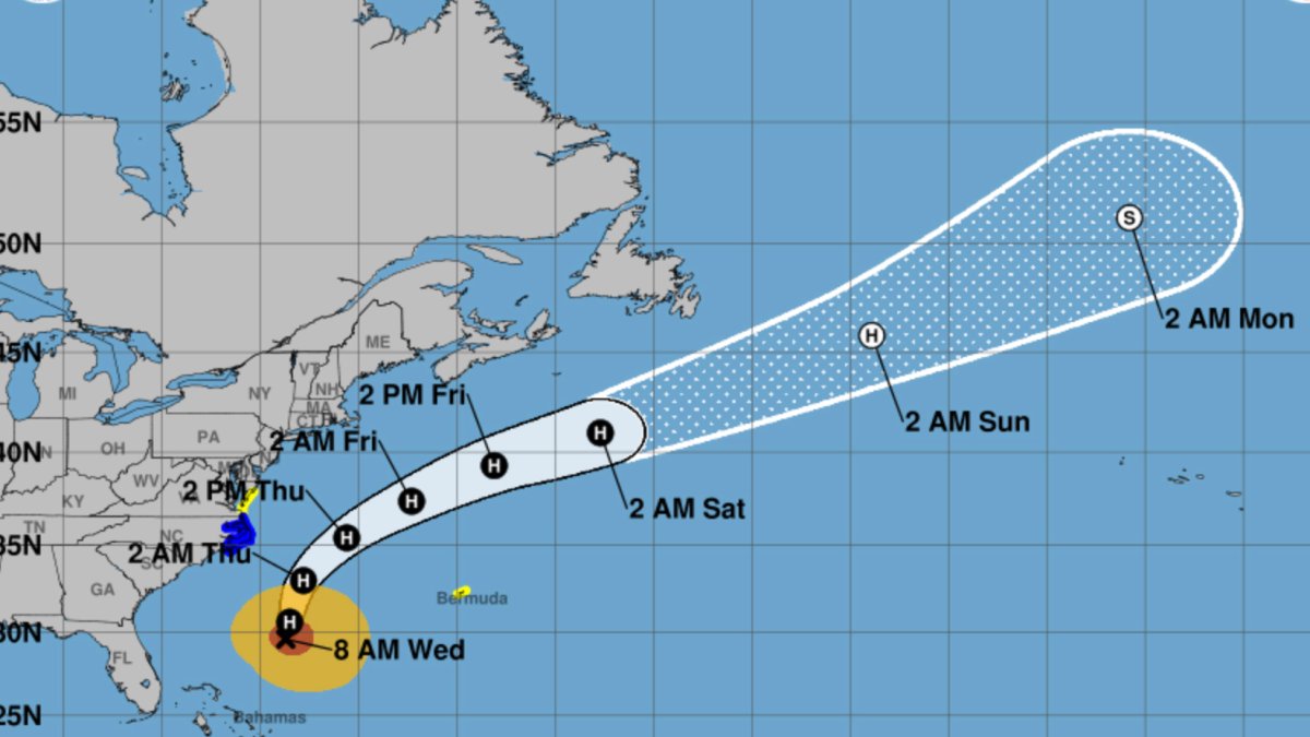 Summer celebrations meet closed beaches, warnings on US East Coast from Hurricane Erin