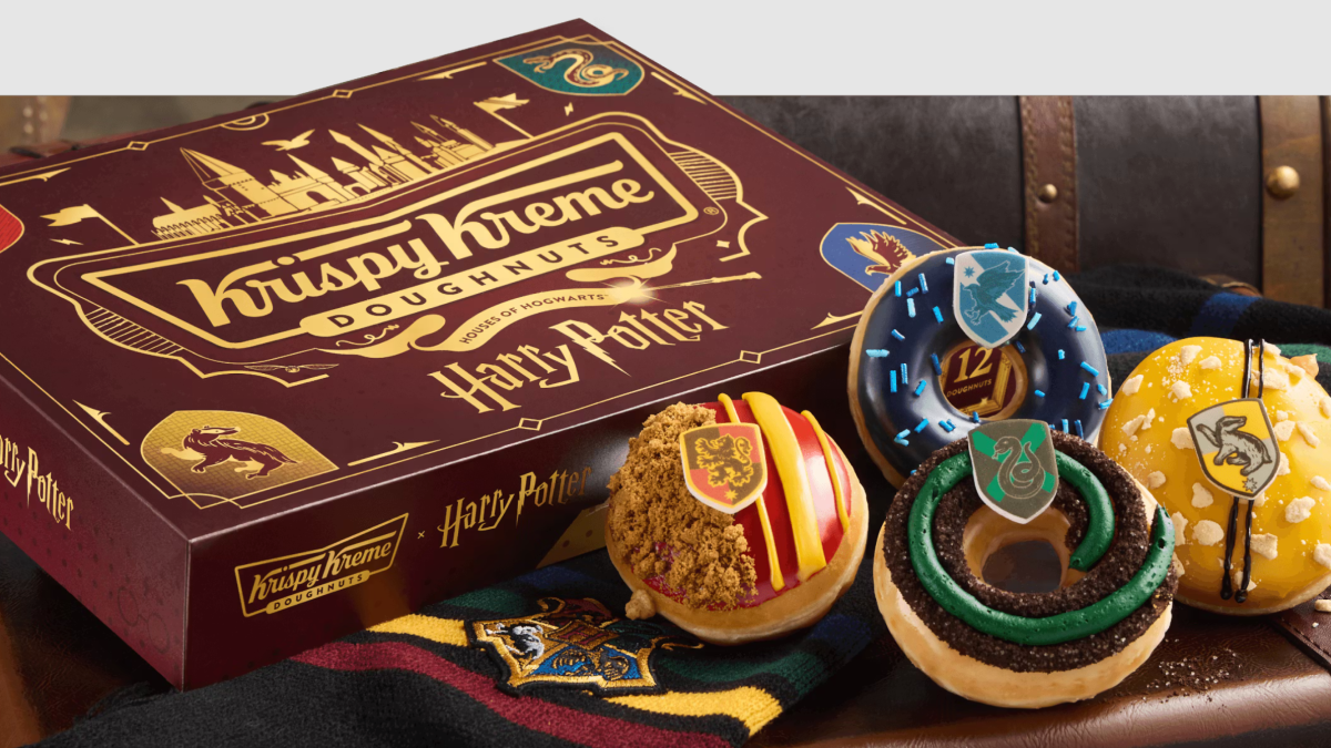 Taste the magic! Harry Potter doughnuts and lattes land at Krispy Kreme