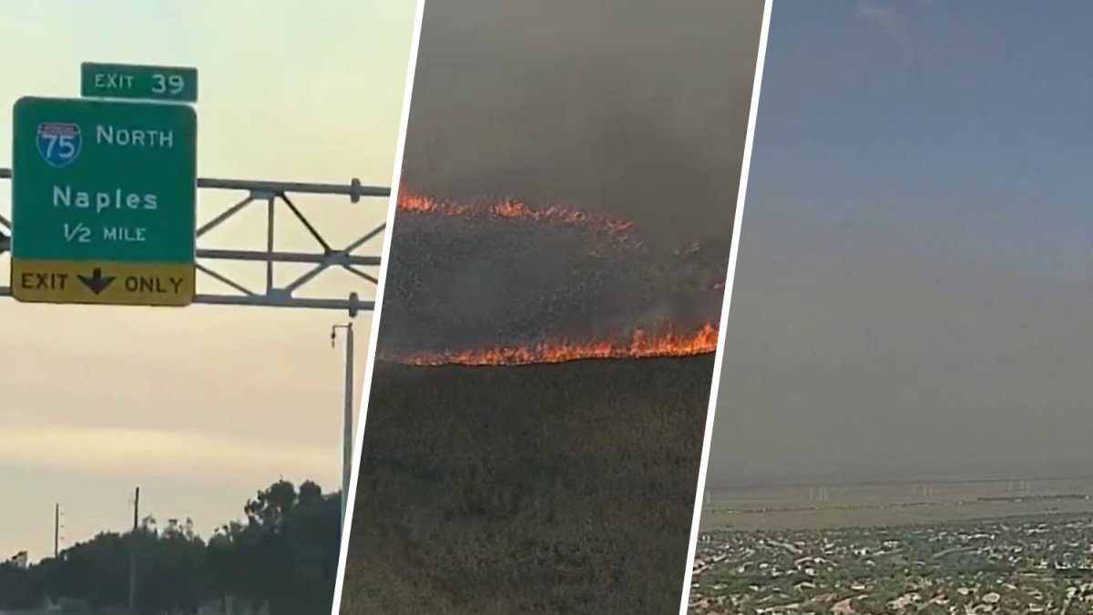 Live updates: Fire in the Everglades grows, spreads smoke all over South Florida – NBC 6 South Florida