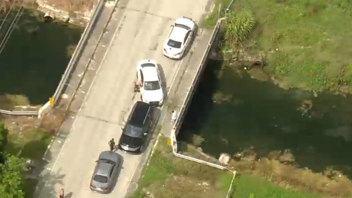 Person Hospitalized After Car Crashes Into Canal In Sw Miami Dade Nbc