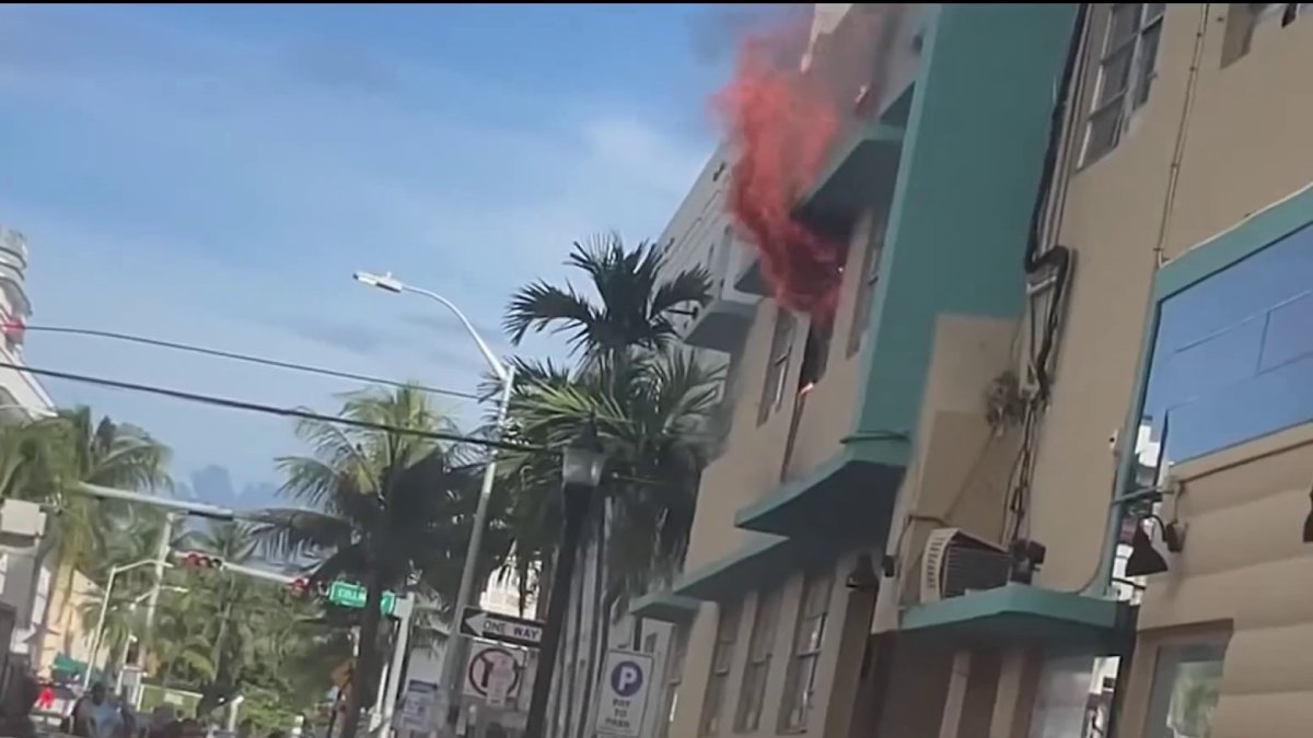 Dozens of people displaced after fire breaks out at Miami Beach hostel ...