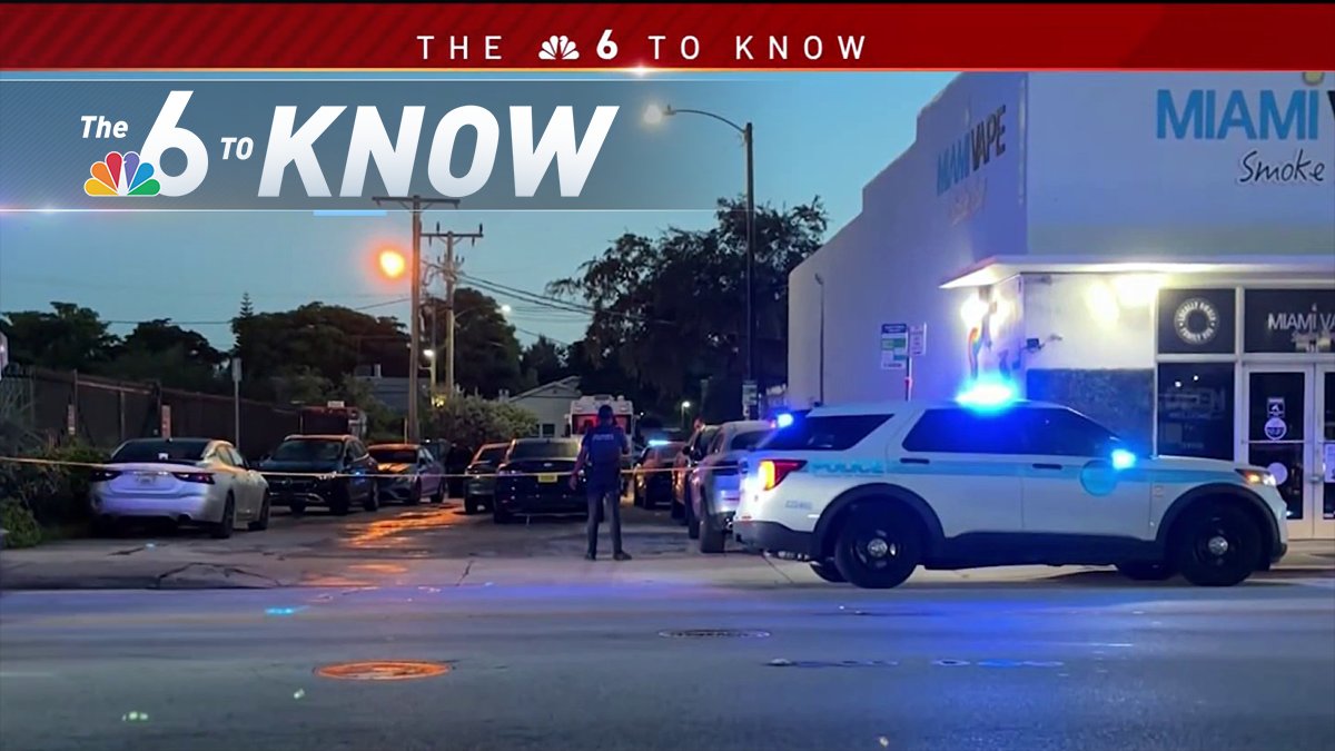 6 to know – Top stories of the day – NBC 6 South Florida