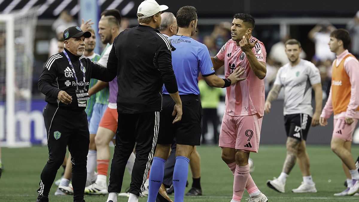 MLS suspends Luis Suarez for 3 matches, including Inter Miami-Seattle rematch – NBC 6 South Florida
