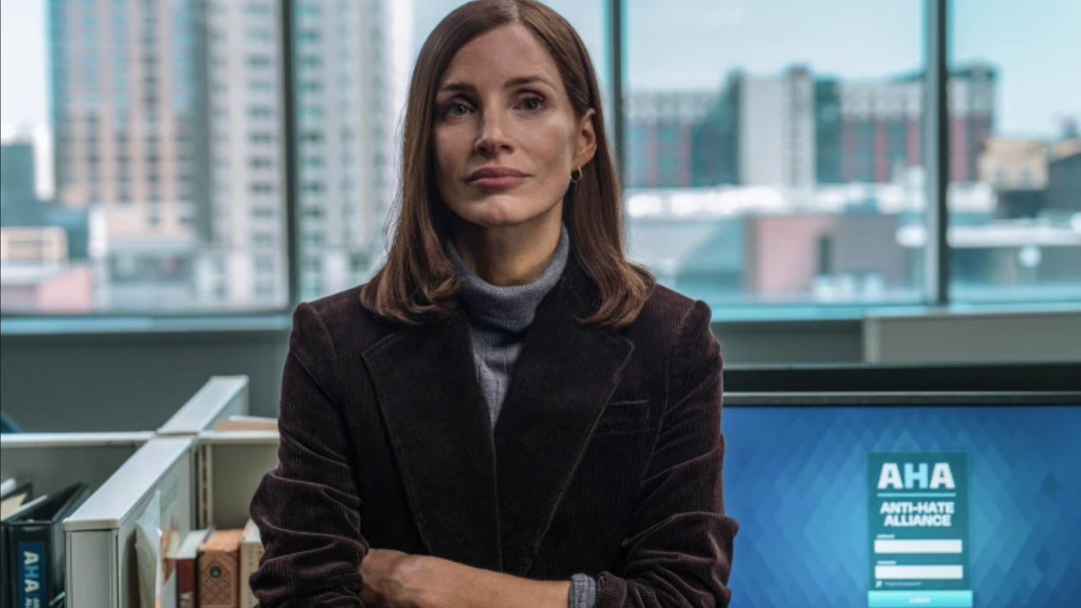 Jessica Chastain 'not aligned' with Apple's decision to delay series about hate groups