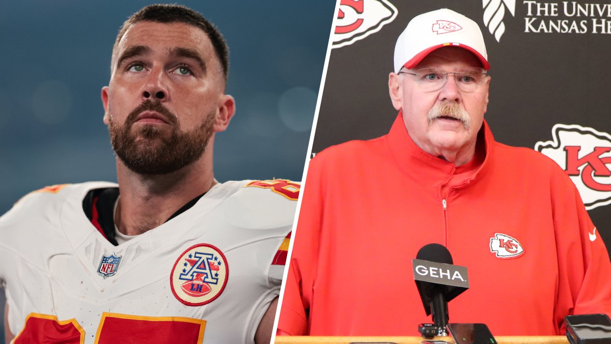 Travis Kelce sets record straight after heated exchanges with coach Andy Reid