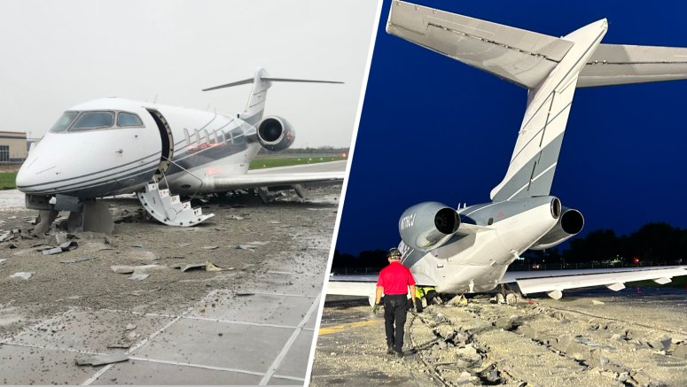 Overran Video shows jet overrunning runway at Boca Raton Airport – NBC 6 South ...