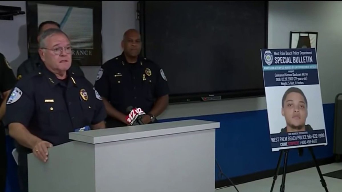 Man surrenders to police after shooting West Palm Beach officer ...