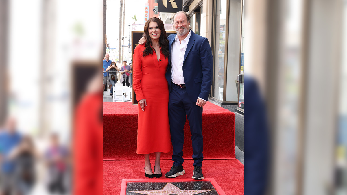 See Lauren Graham and Scott Patterson's rare Gilmore Girls reunion
