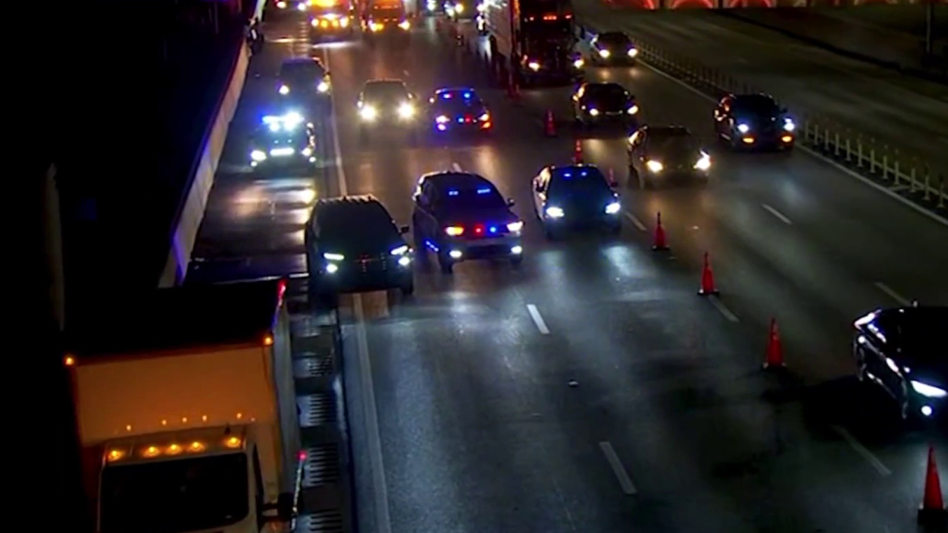 Subject detained after man shot on I-95 in Deerfield Beach