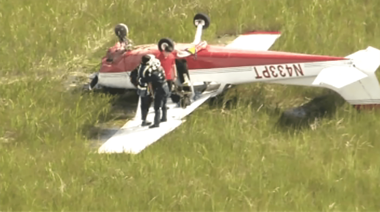 2 rescued from wreckage after small plane crashes in the Florida Everglades