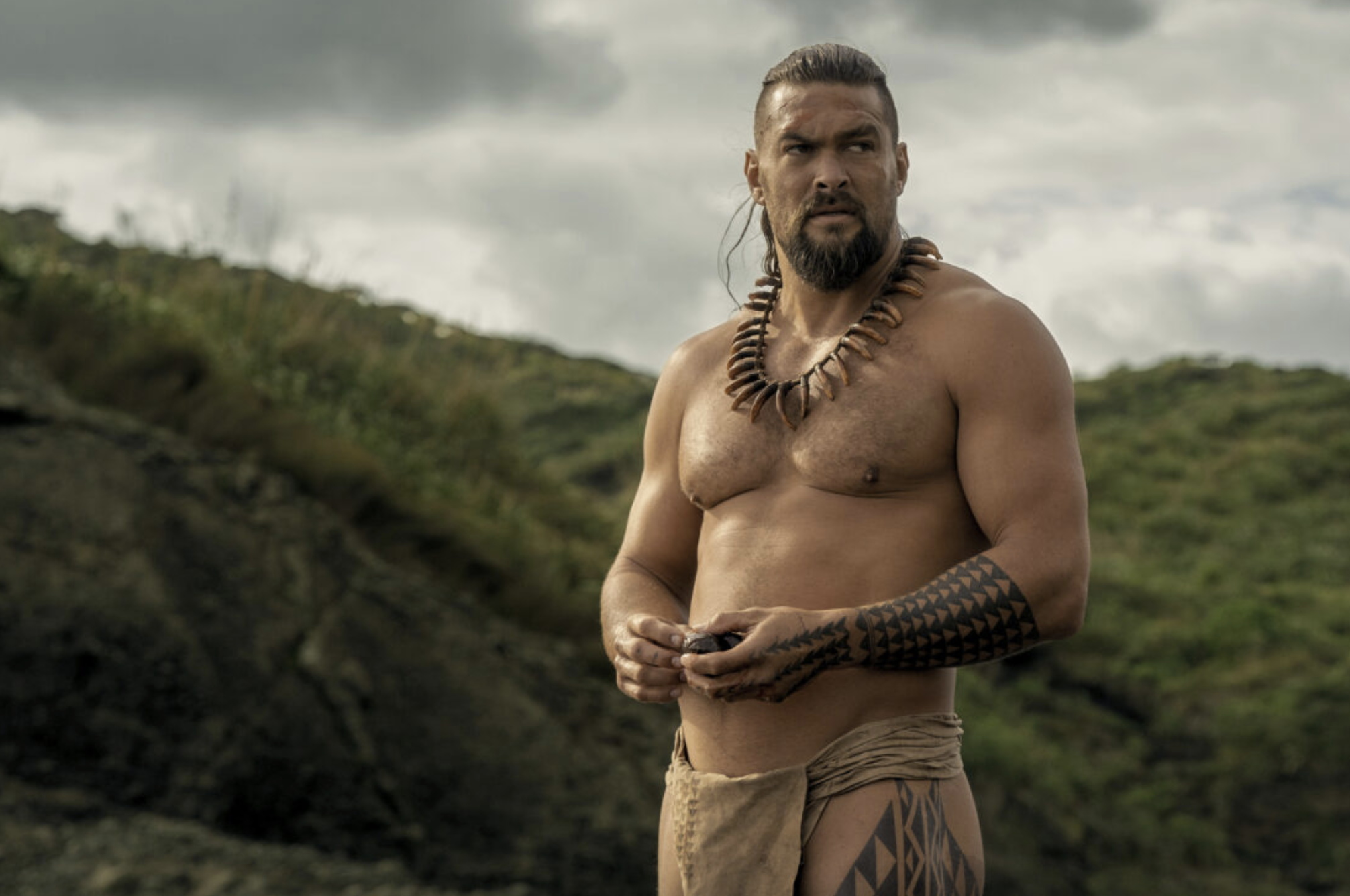Jason Momoa worked with a coach to speak Hawaiian authentically in 'Chief of War'
