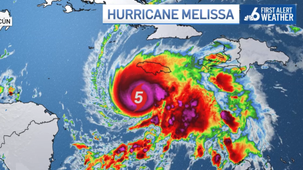 LIVE TRACK: See Hurricane Melissa’s forecast path – NBC 6 South Florida