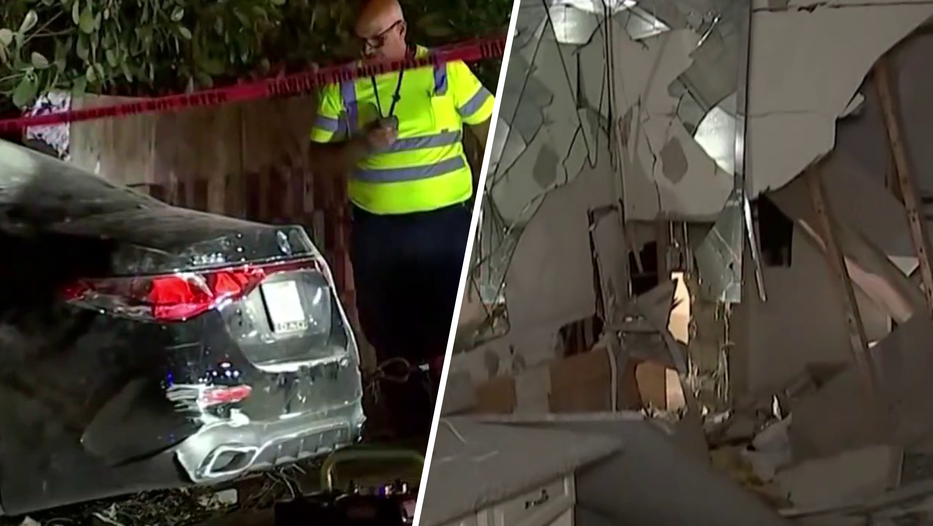 Video shows car speeding before crashing into SW Miami-Dade home