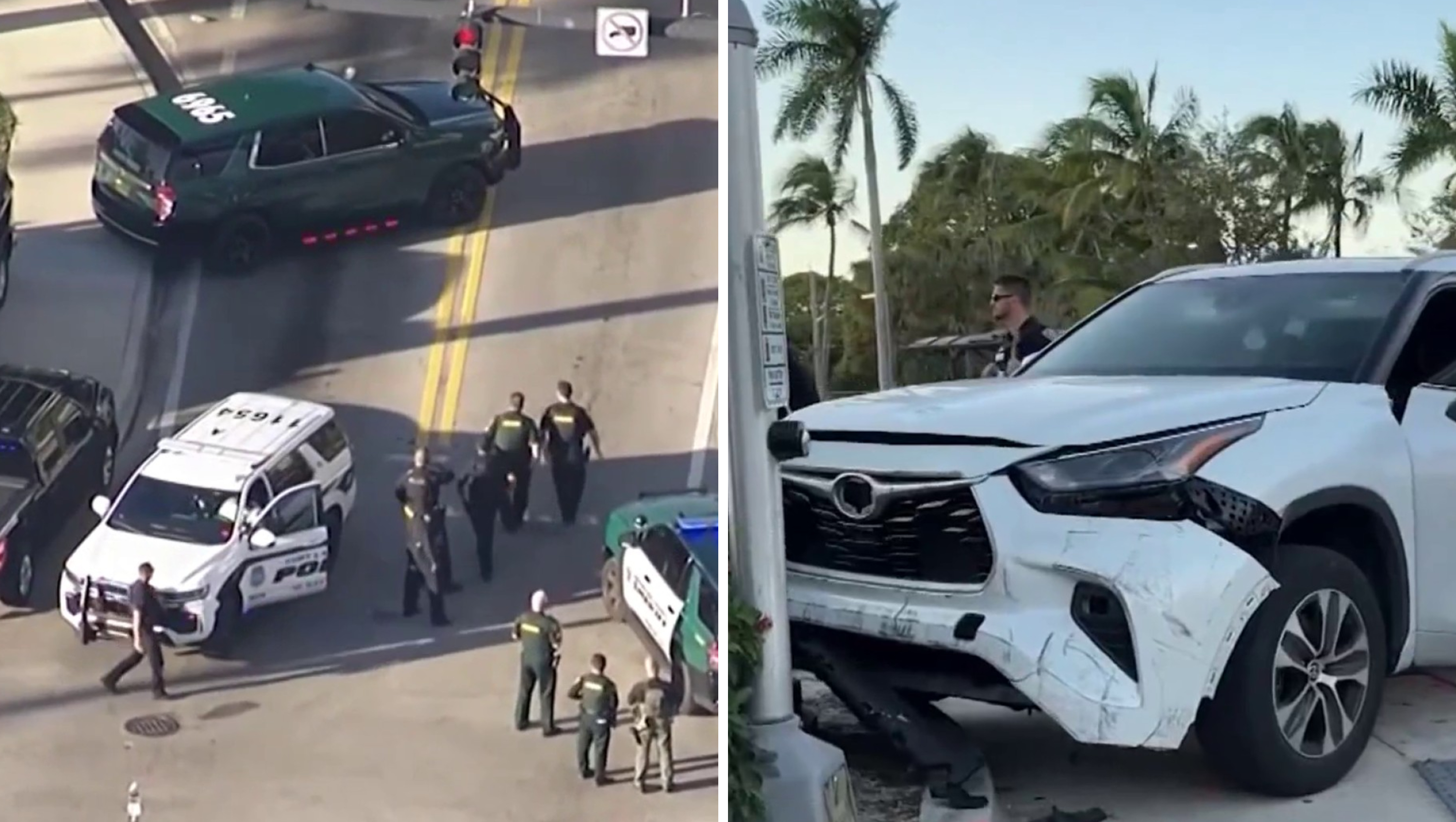 5 arrested after kidnapping that ended with crash, sparking large investigation in Pompano Beach