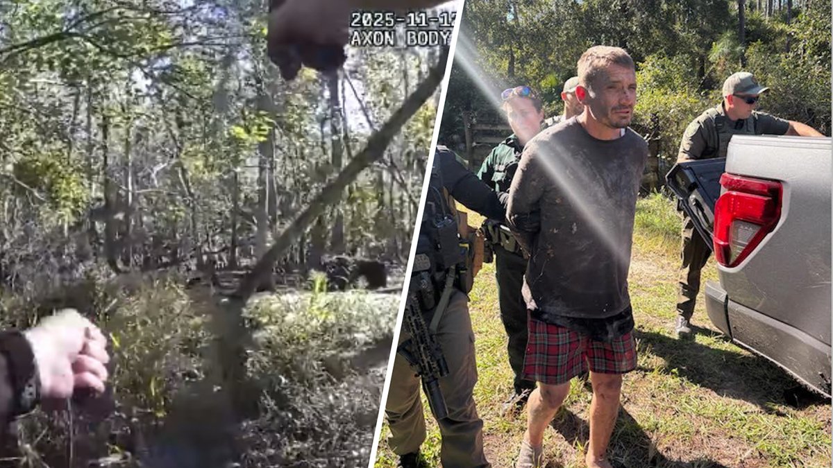 Man who spent 2 days in swamp after fleeing from Florida deputies found ...