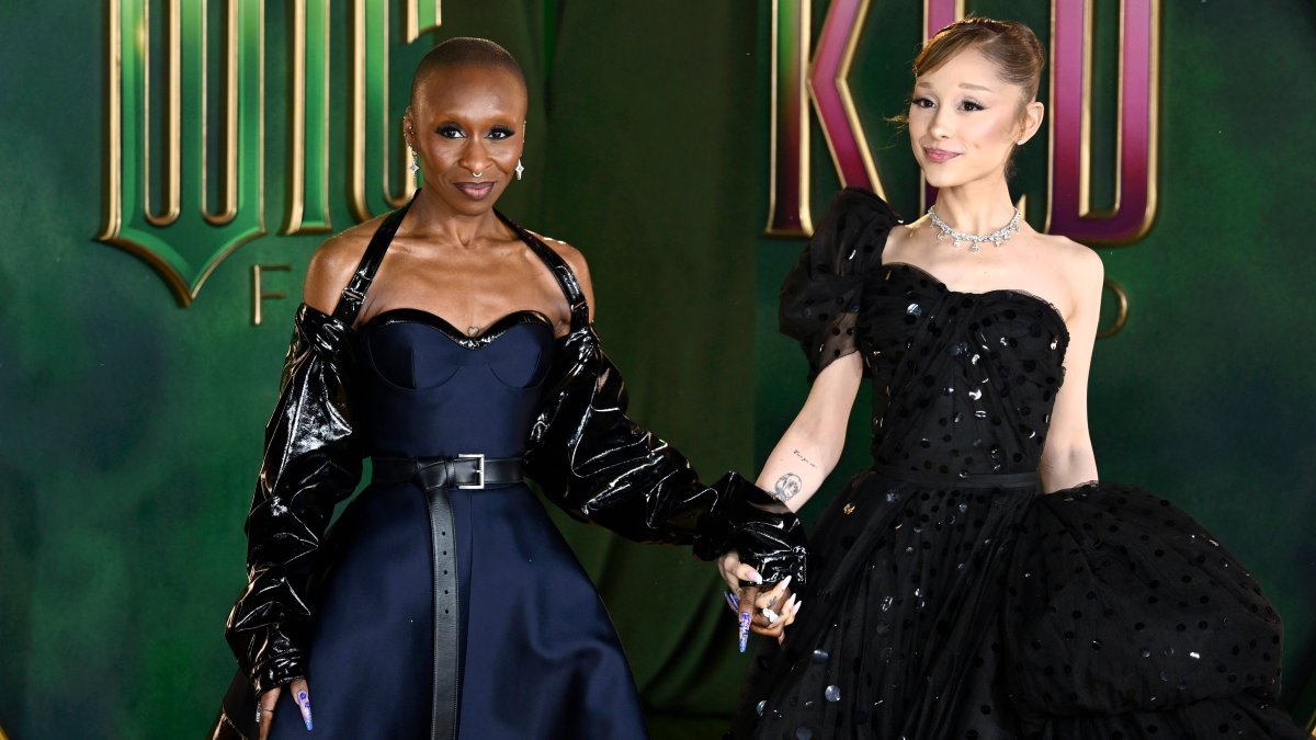 Ariana Grande says this 'Wicked' memory with Cynthia Erivo was the 'best moment of my life'