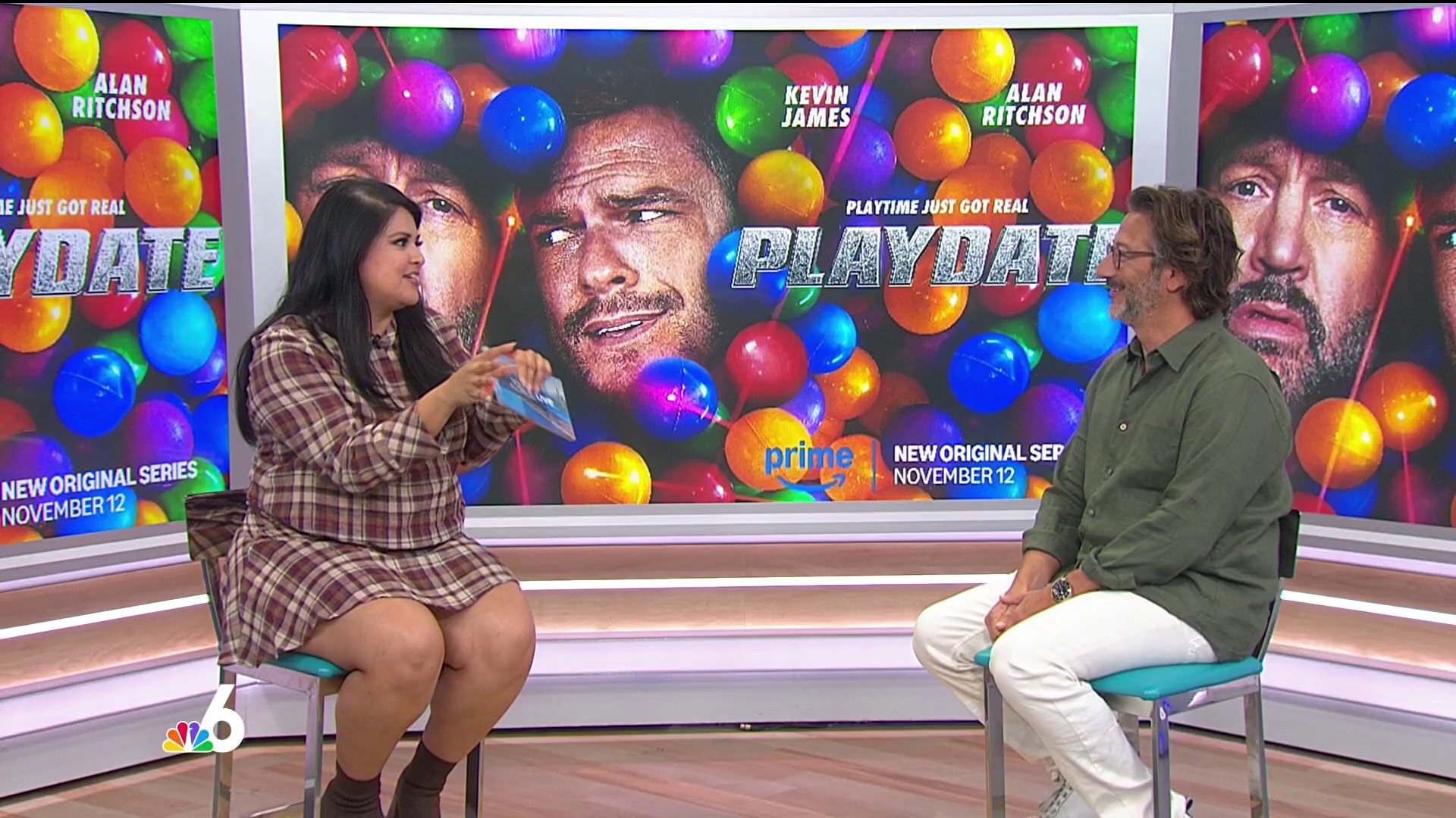 Playdate director, Luke Greenfield joins us in studio! – NBC 6