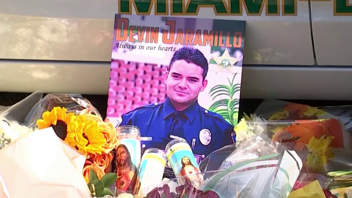 Growing memorial for young Miami-Dade deputy killed in line of duty ...