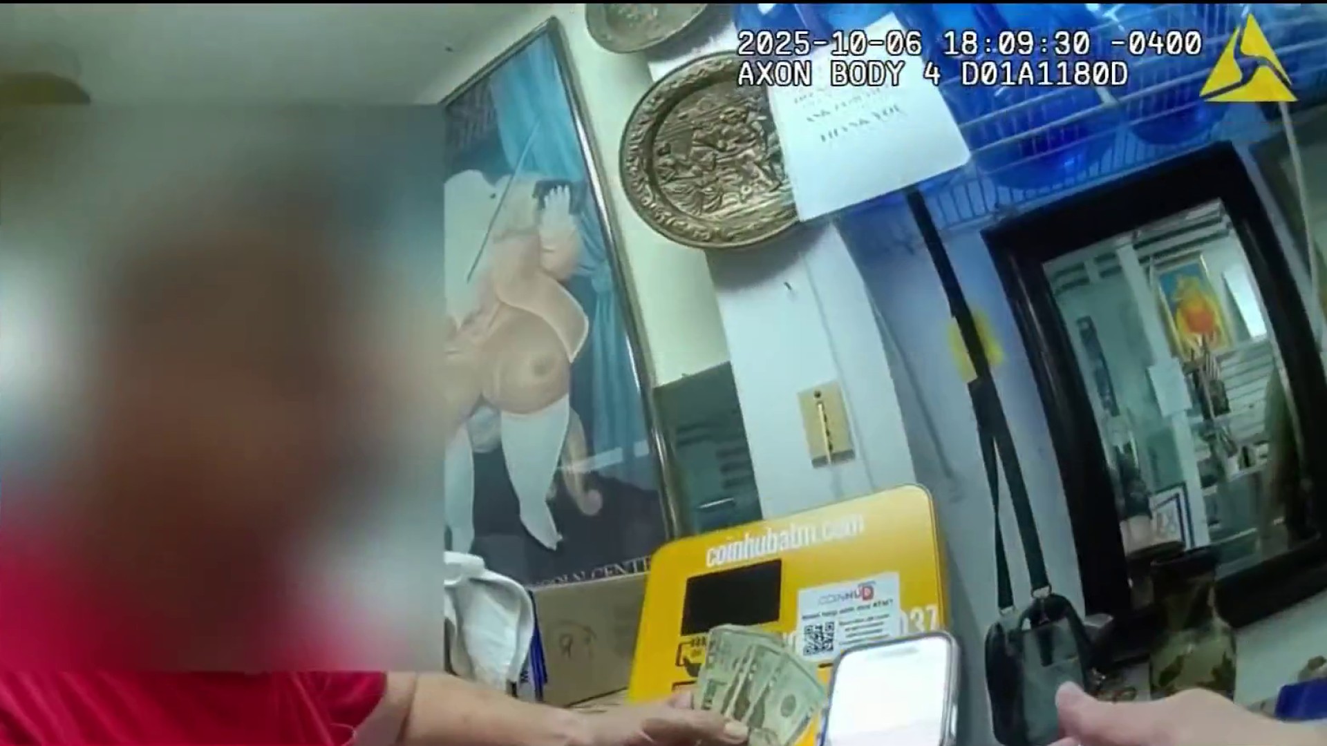 Video shows Sunrise Police intervene as scammer used Bitcoin ATM to rip off  elderly man – NBC 6 South Florida