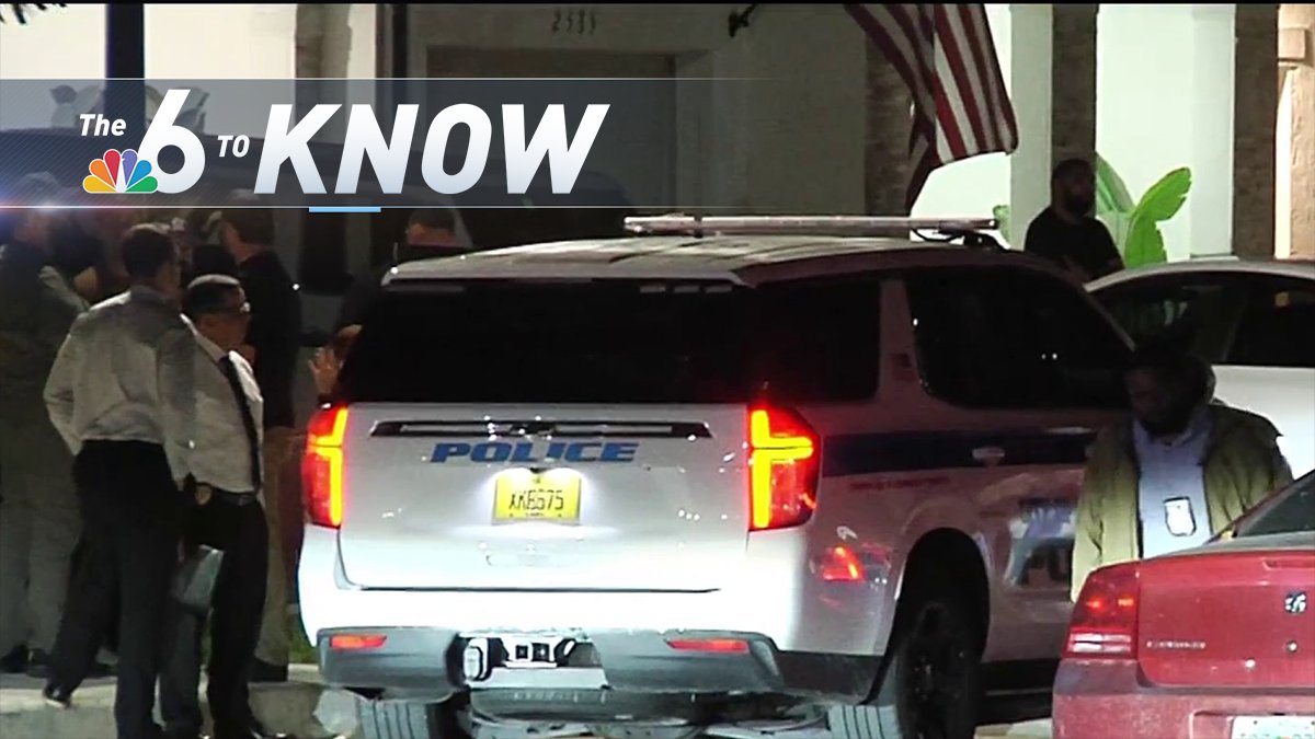 6 to Know — Top stories of the day – NBC 6 South Florida