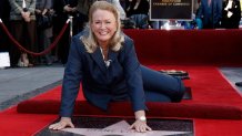 FILE - Actress Diane Ladd poses after she received a star on the Hollywood Walk of Fame in Los Angeles, Nov. 1, 2010. (AP Photo/Matt Sayles, File)