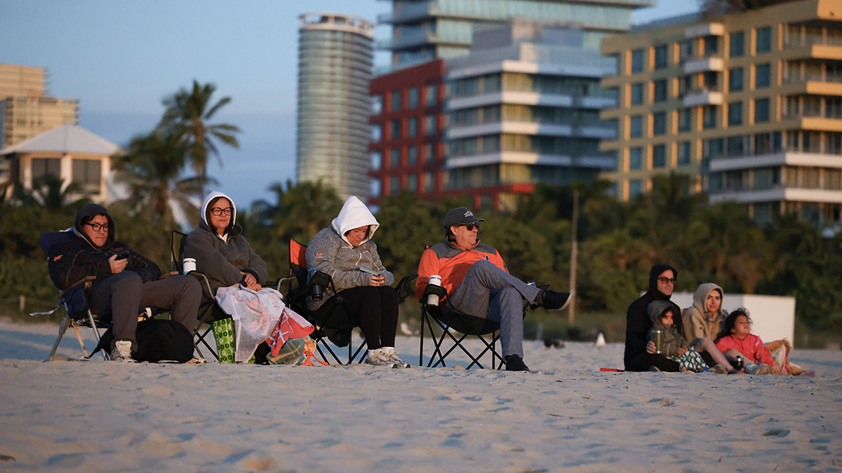 Brrr! South Florida falls into the 40s, with wind chills making it feel colder