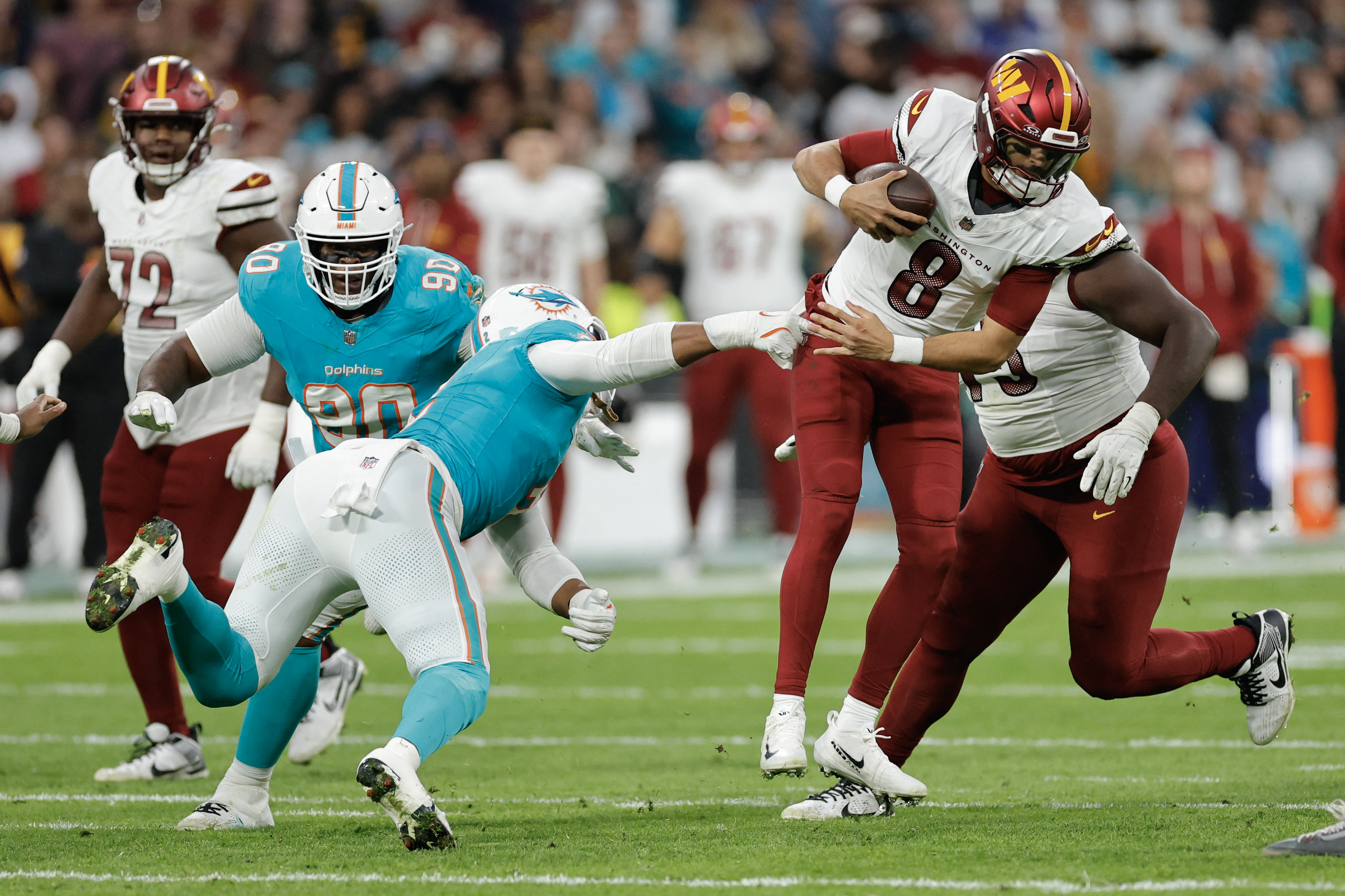 Dolphins beat Commanders 16-13 in overtime in first NFL regular-season game in Spain