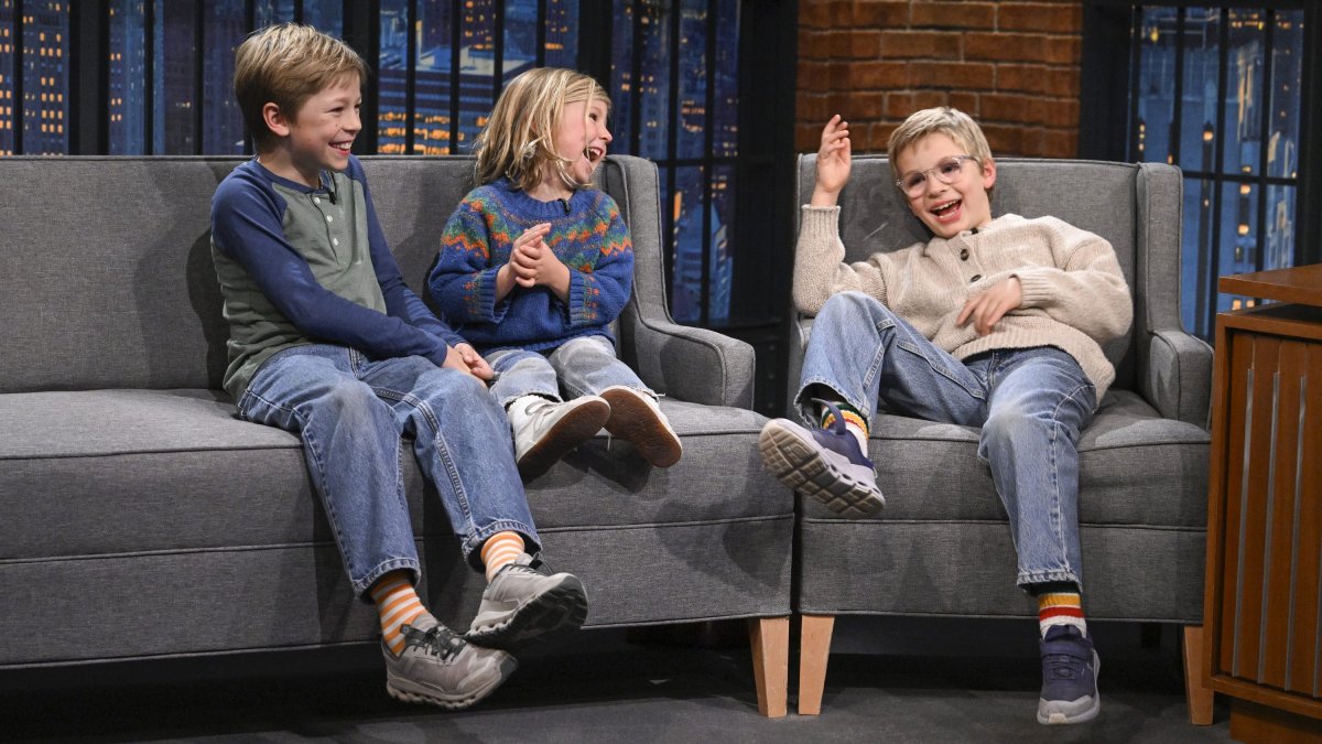 Seth Meyers’ 4-year-old makes hilarious appearance on 'Late Night'
