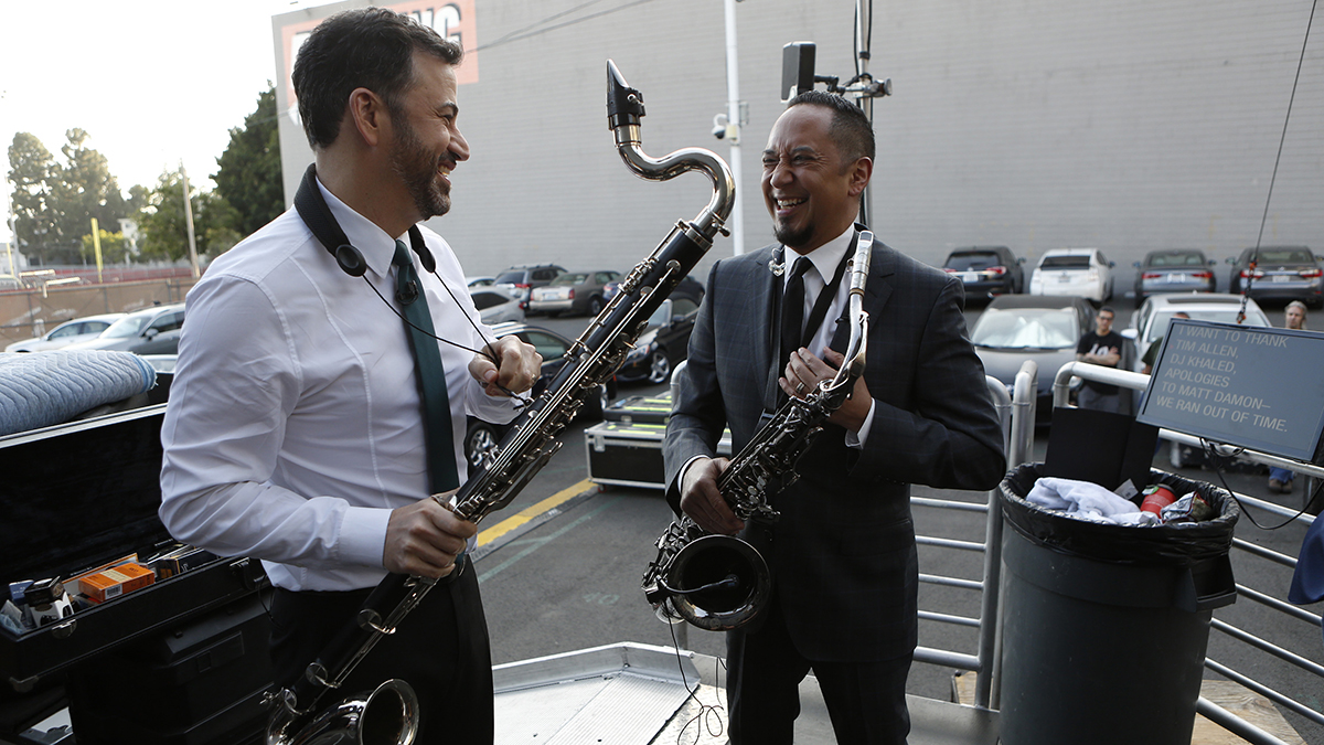 Jimmy Kimmel announces death of bandleader and close friend Cleto Escobedo III