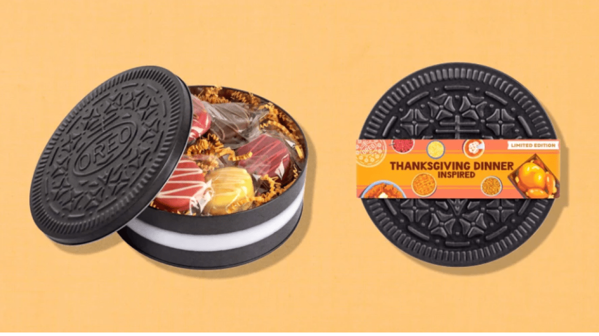Oreo just dropped 6 new Thanksgiving-themed flavors — including Turkey & Gravy