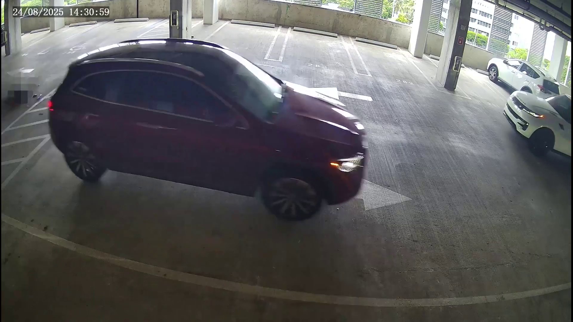 Surveillance video shows man running over foot model with SUV in Aventura