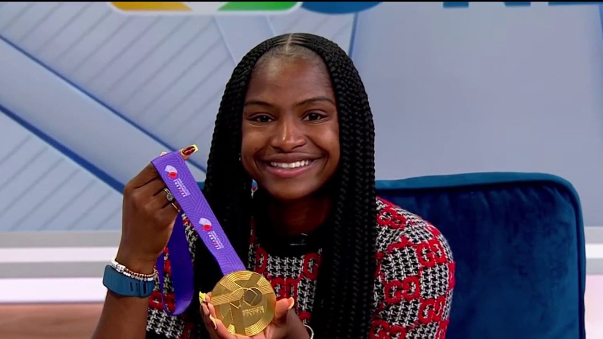 Olympic sprinter Twanisha ‘TeeTee' Terry returns to Miami with another gold medal